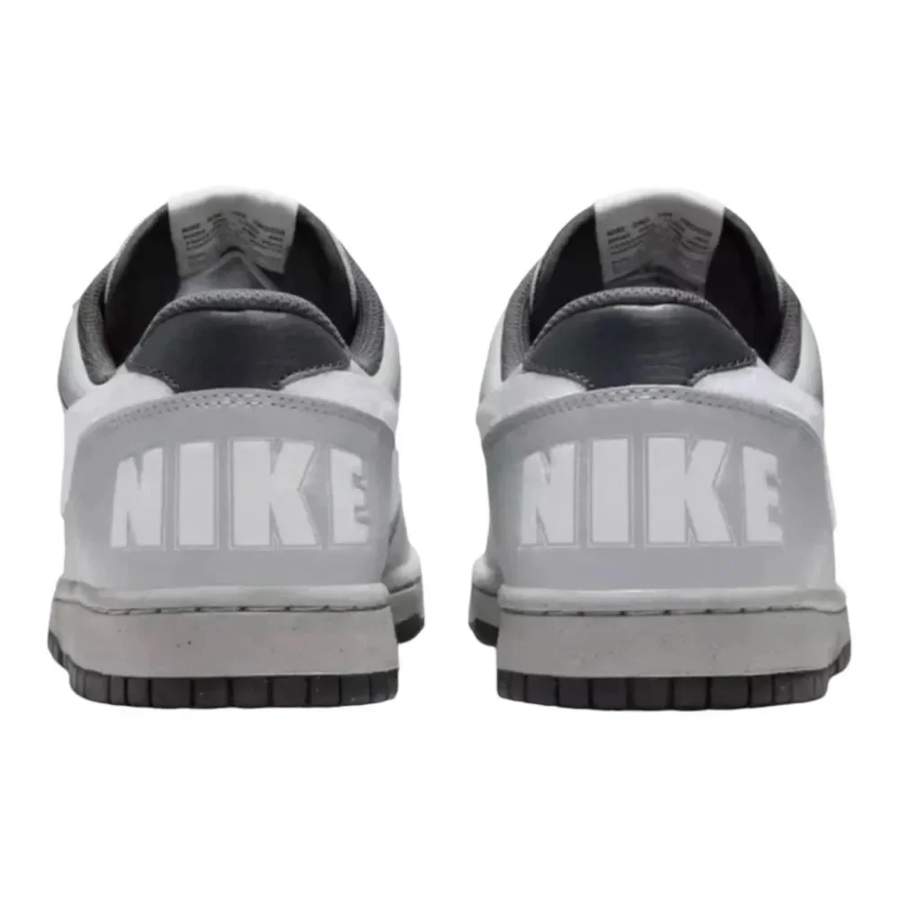 Nike Big Nike Low Men's Court GREY SMOKE 355152-017 Basketball Shoes Size 10.5
